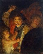 Joachim von Sandrart Venus and Cupid painting